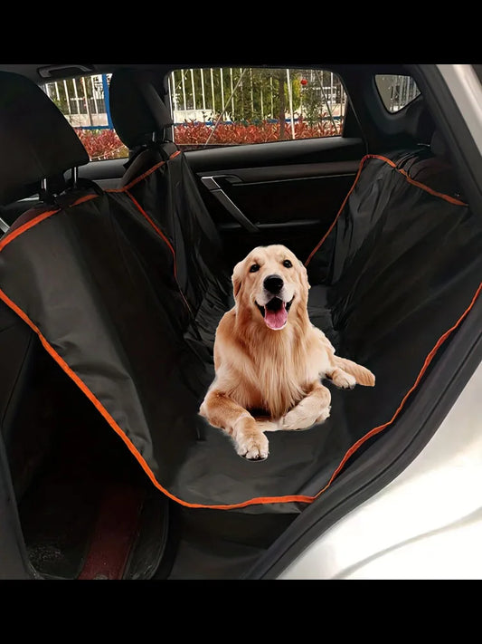 Dog Car Seat Cover for Back Seat,Oxford Cloth Durable Scratchproof Dog Hammock,Pet Seat Cover Protector for Cars,Trucks and SUV