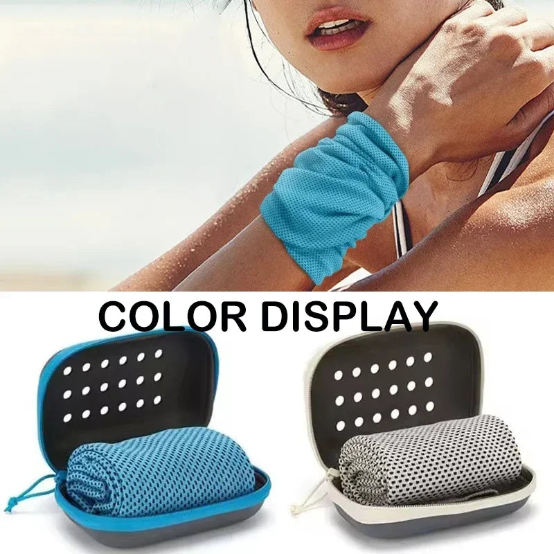 Quick-Dry Ice Towel for Outdoor Fitness and Running