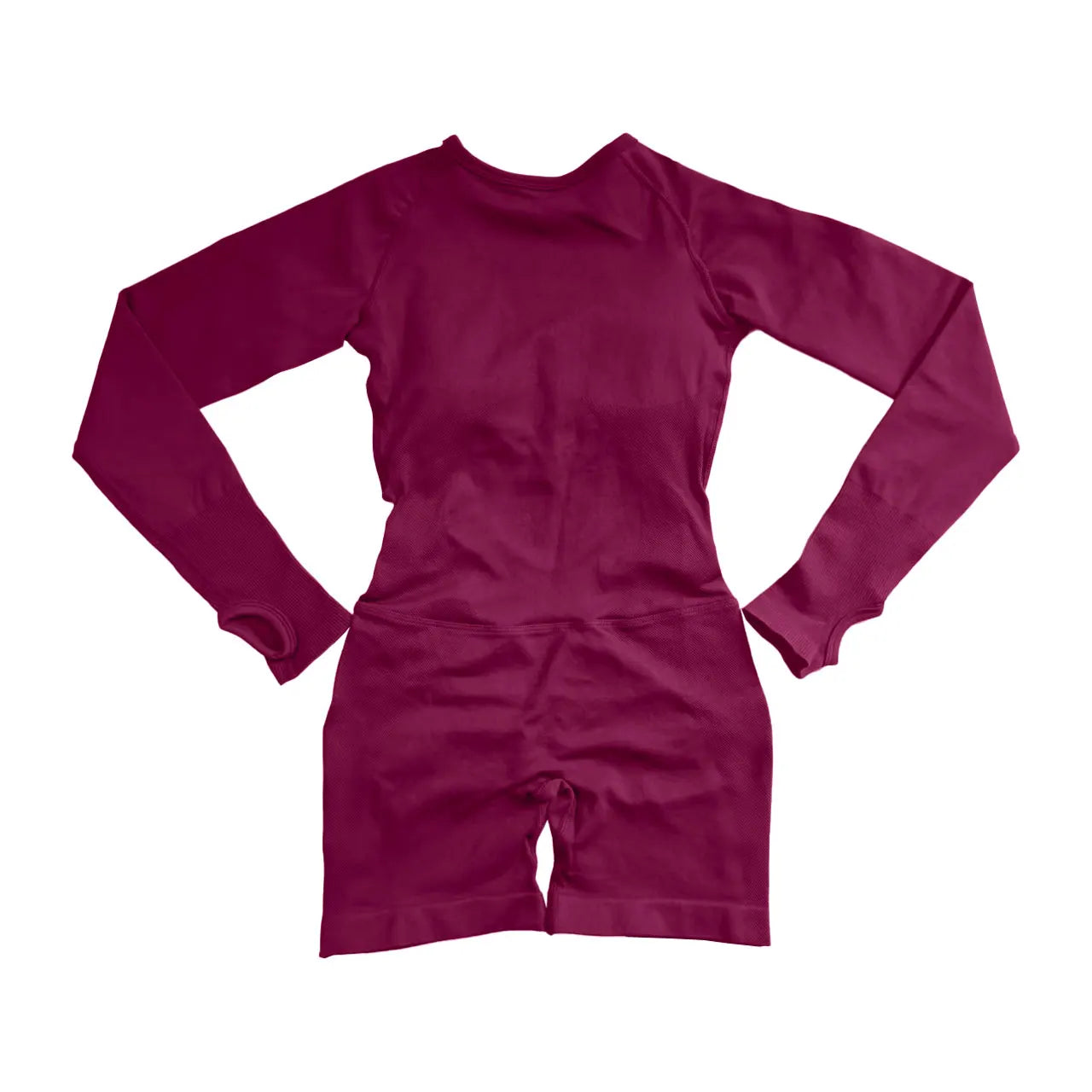 HerGymClothing Women's Seamless Long Sleeve Yoga Jumpsuit For Workouts