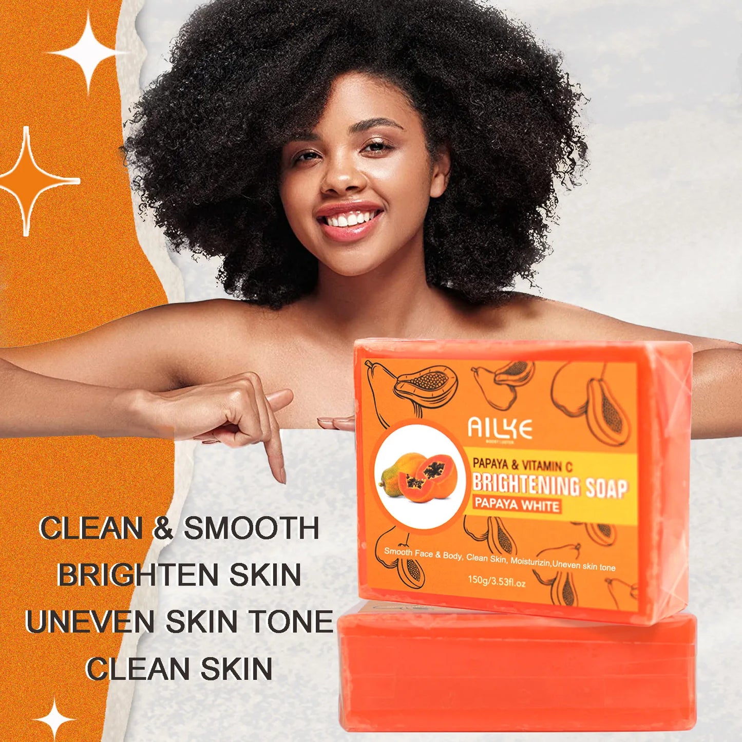 AILKE Glutathione Whitening Skin Care Set For Women, Moisturizing, Deeply Clean Skin, Reduce Dark Spots, Hyperpigmentation