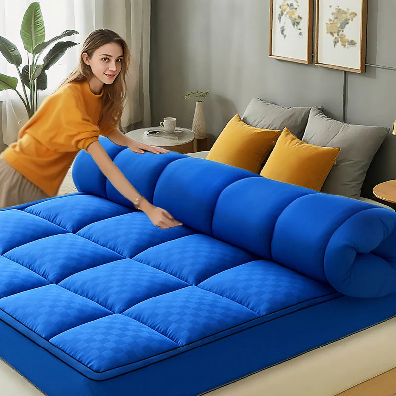 HGETVE Extra Thick Mattress Topper 1000Gsm Cooling Noiseless Breathable