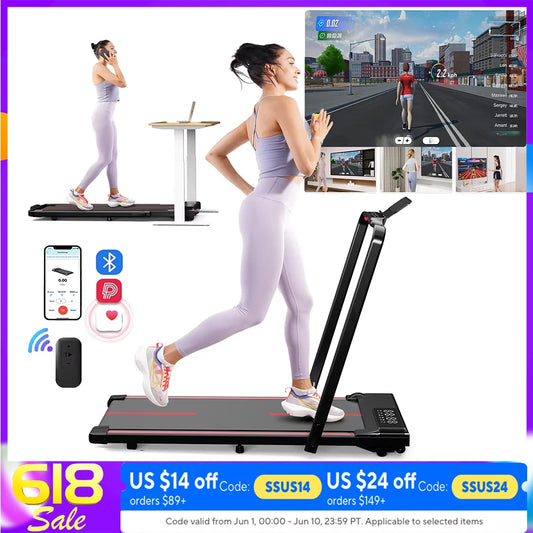 Superun 3in1 Walking Pad Treadmill For Home Office