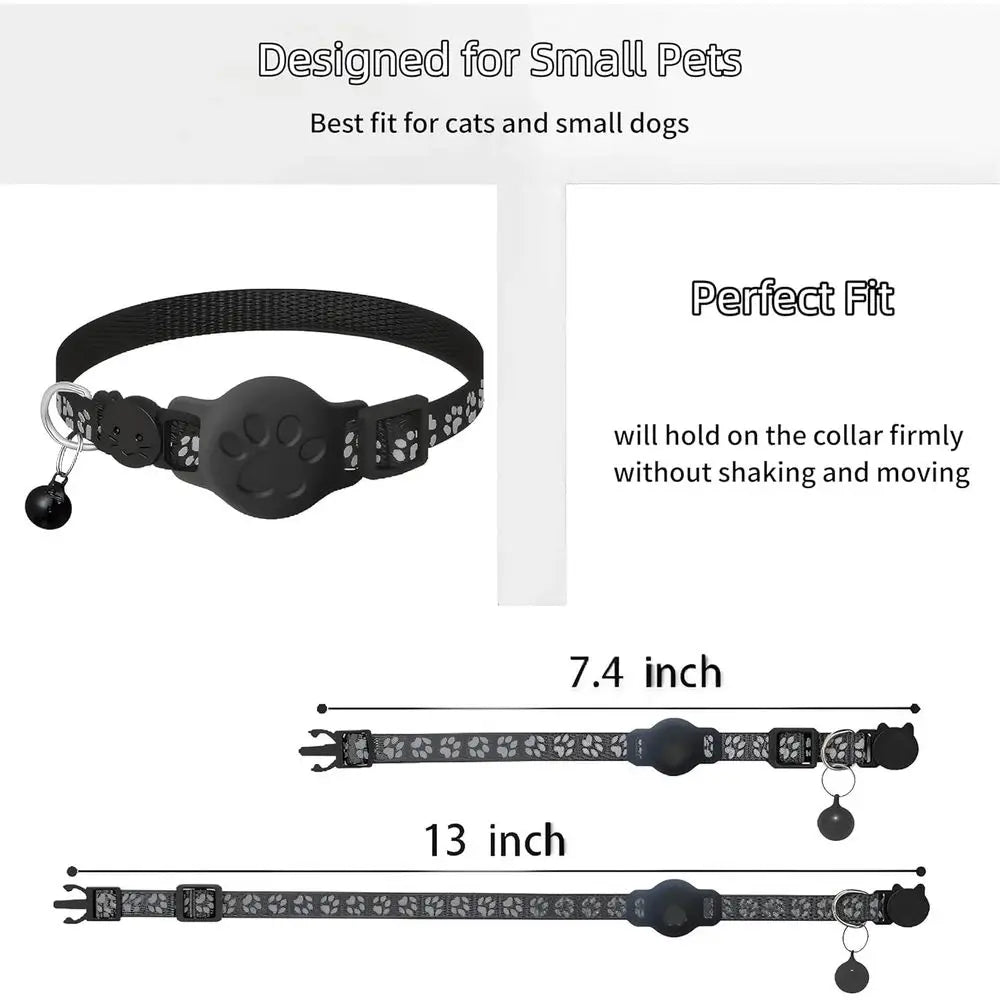 Pet Tracker GPS Cat Collar Android Waterproof No Monthly Fee
