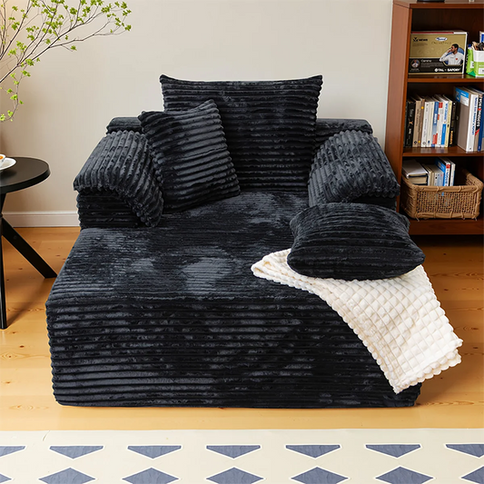 Minimalist Sofa Bed With Cushions No Assembly For Living Room