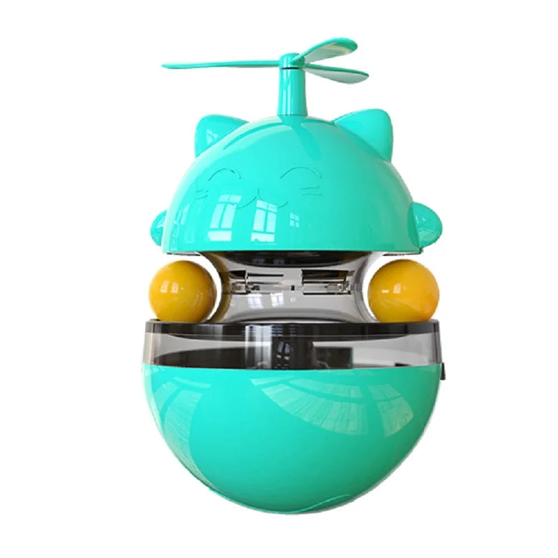 Sports Activated Interactive Cat Toy Indoor Cat with Automatic Moving Ball Toy Spinning Ball and Light Electric Cat Mouse Toys