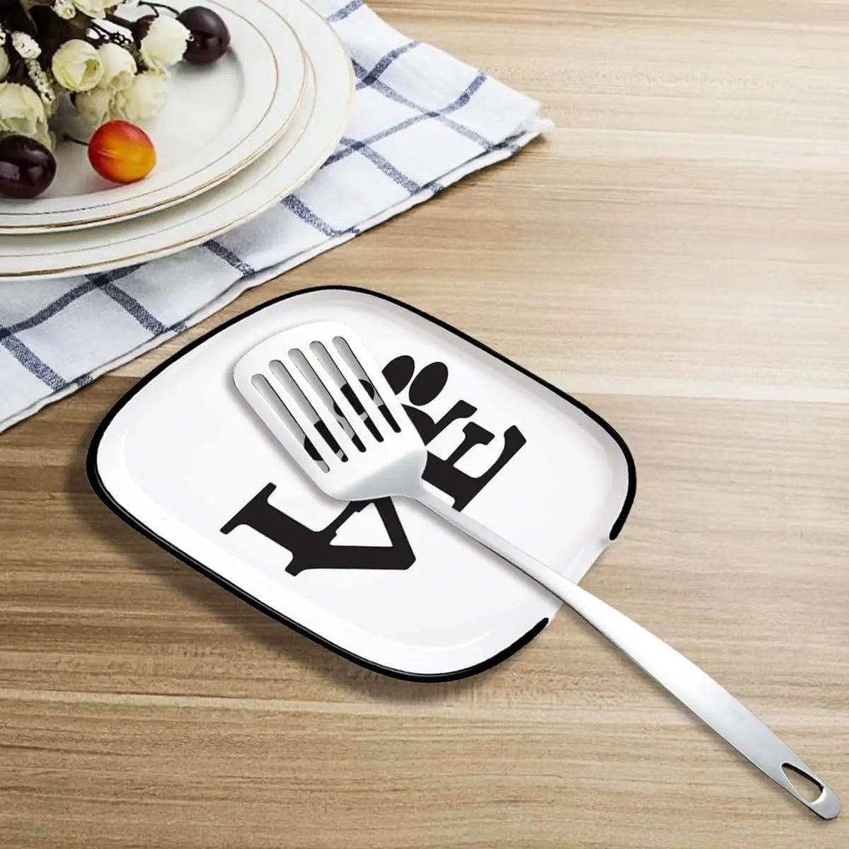 Ceramic Dog Paw Spoon Rest For Stove Top Cute Gift