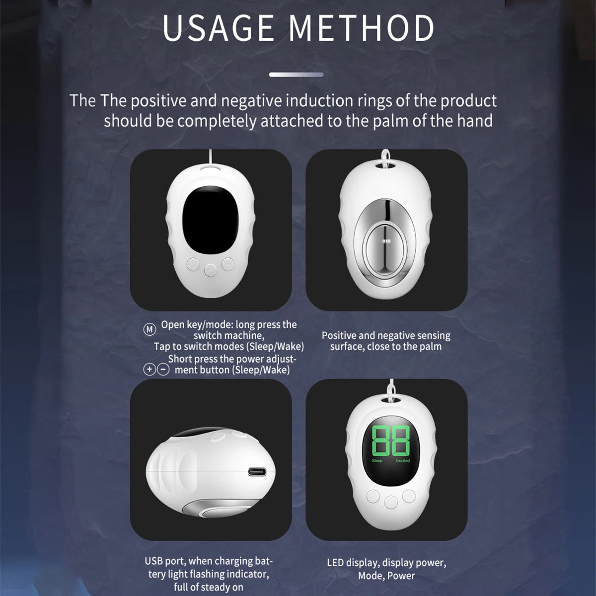 Handheld Sleep Sound Aid for Restful Nights