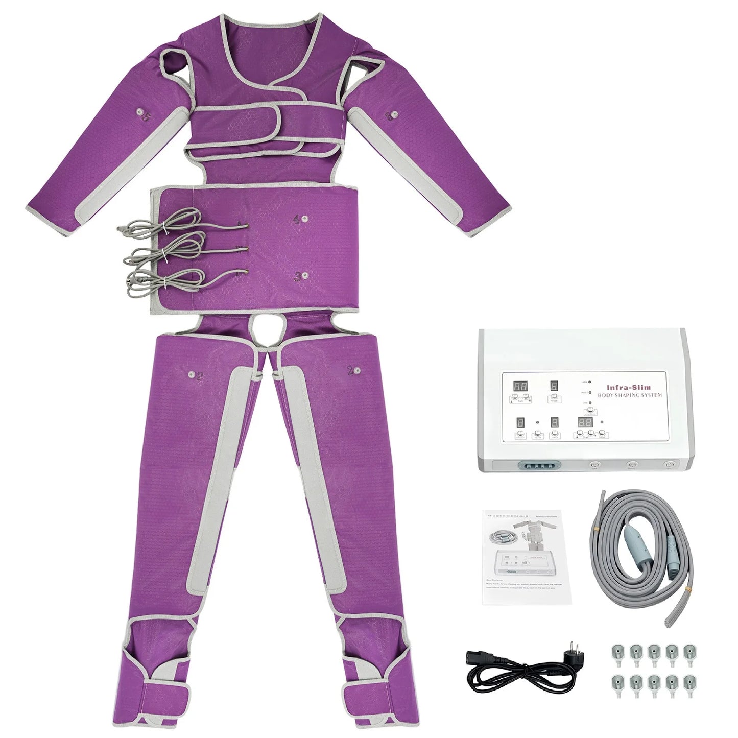 400W Air Pressure Massage Suit With 7 Levels Adjustable Heating Therapy