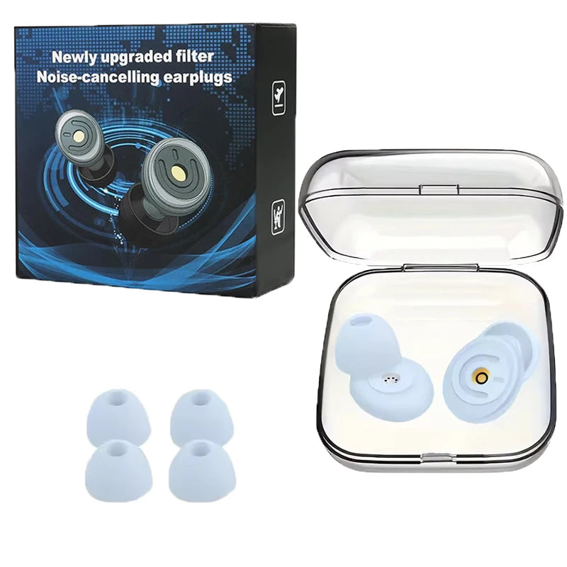 Ear Plugs for Noise Reduction  Protection Reusable Silicone  Plugs Swimming  Plug Sleeping Earplugs Set Oordopjes
