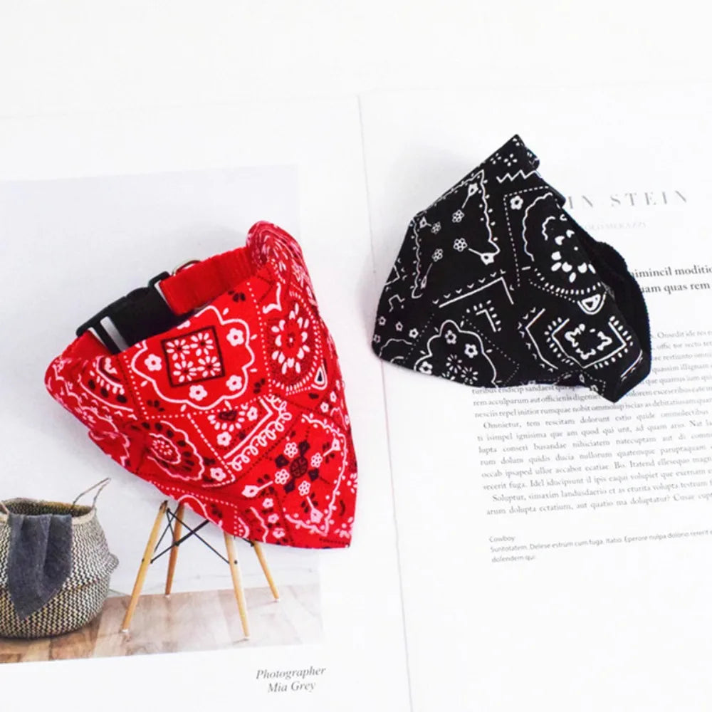 1pcs Adjustable Triangle Cat And Dog Scarf, Fashionable And Comfortable Dog And Cat Pet Accessories