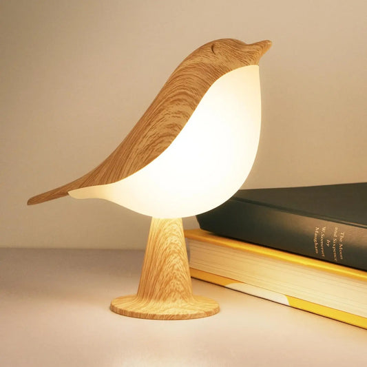 LED Bird Lamp Touch Control Three Level Dimmable USB Rechargeable