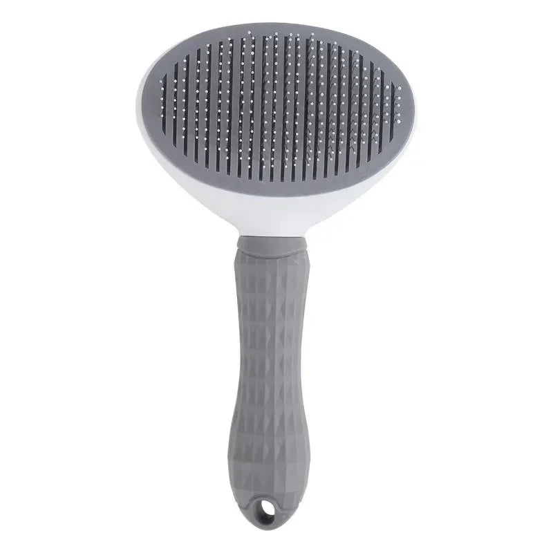 Self Cleaning Grooming Brush For Dogs And Cats Dematting Comb