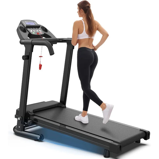Foldable Home Treadmill With Two Point Five HP App