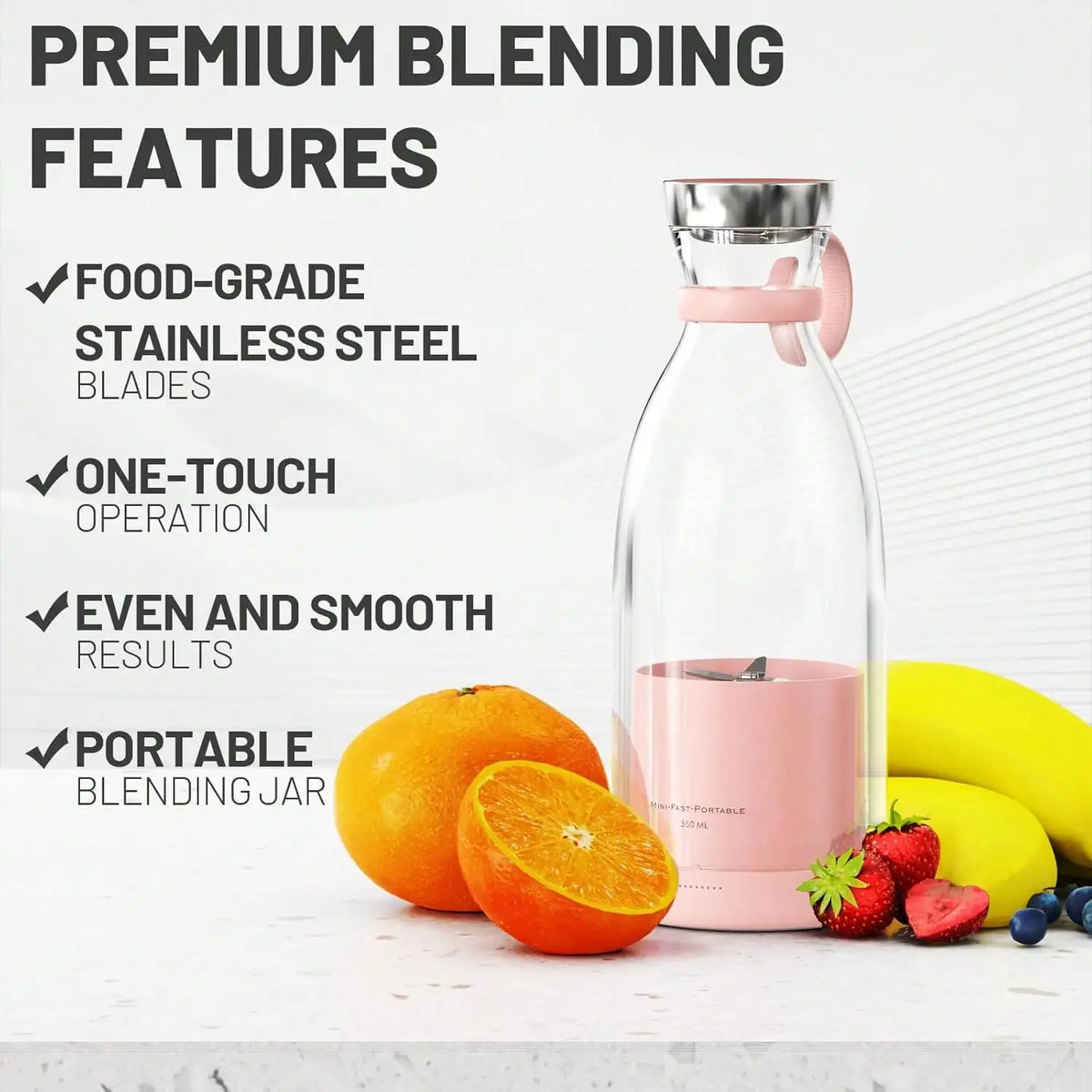 Portable Blender with 12 oz Travel Cup