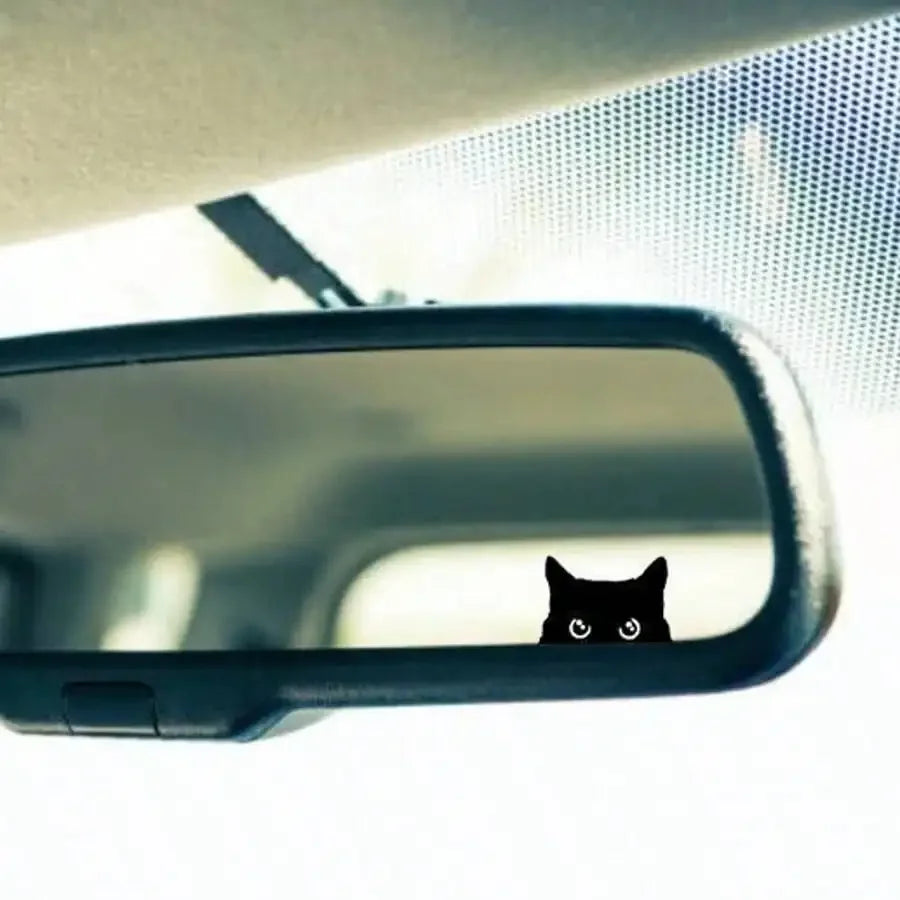 Cat Peeker Car Decal Vinyl Sticker Vehicle Windows