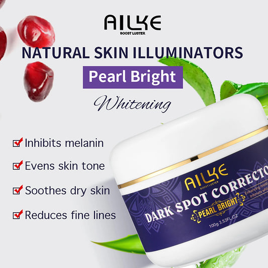 AILKE Glutathione Whitening Skin Care Set For Women, Moisturizing, Deeply Clean Skin, Reduce Dark Spots, Hyperpigmentation