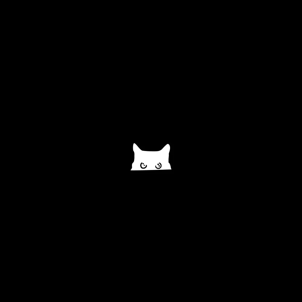 Cat Peeker Car Decal Vinyl Sticker Vehicle Windows