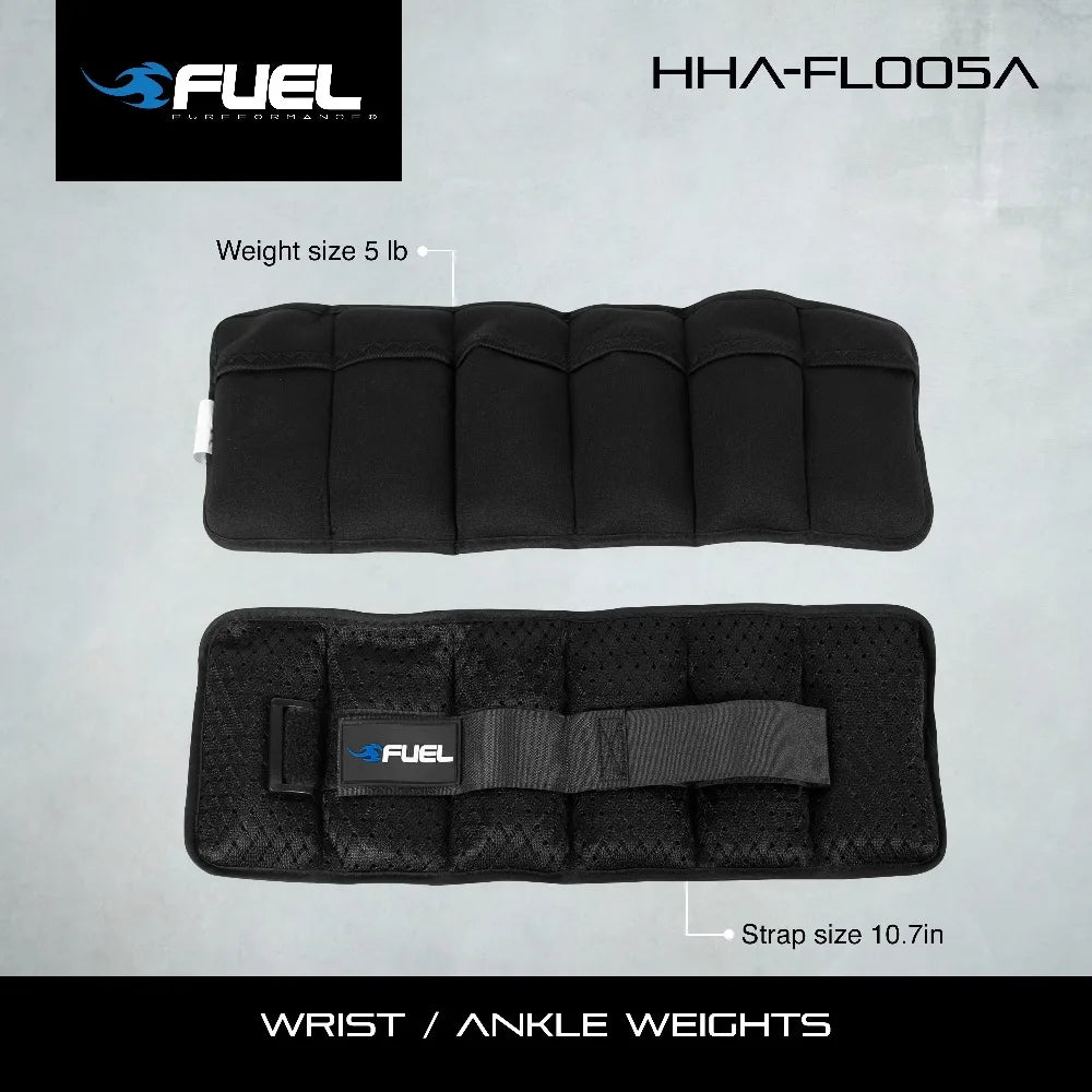 Adjustable 2.5 lb Ankle and Wrist Weights