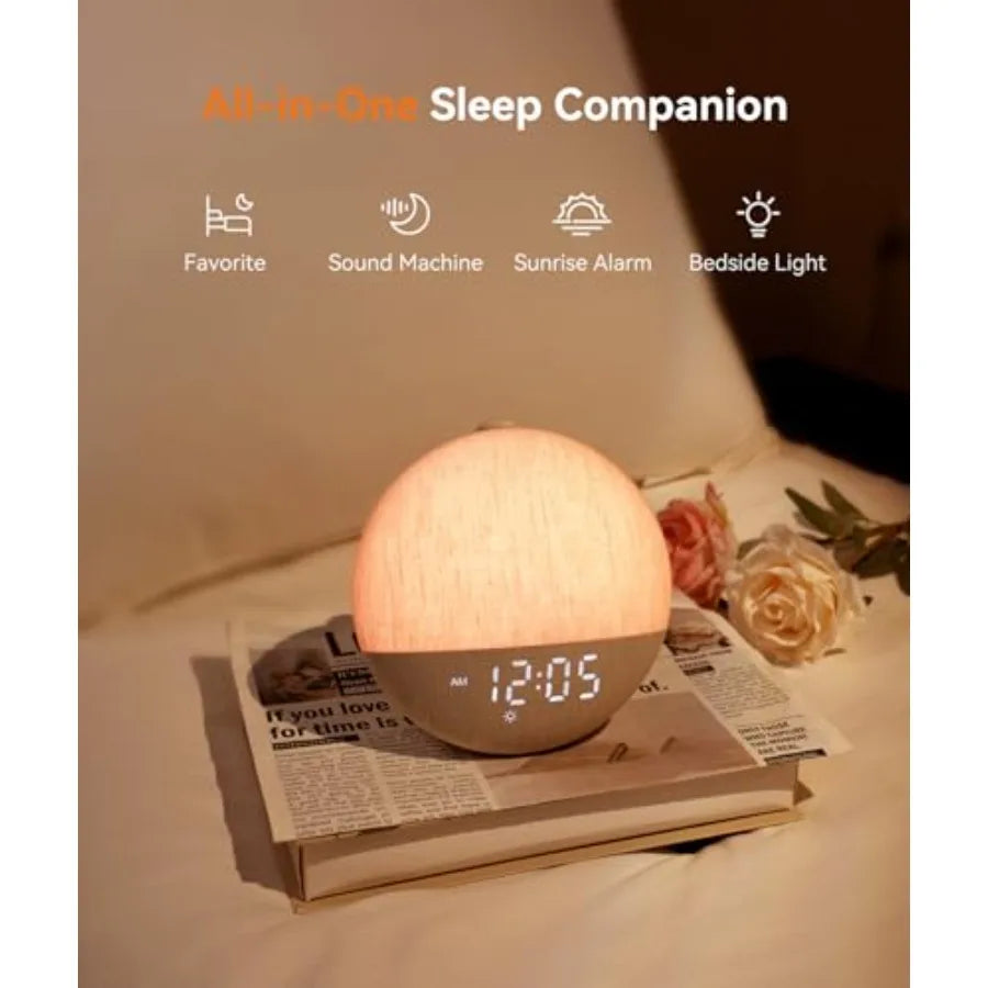 Sunrise Alarm Clock with Sleep Sounds