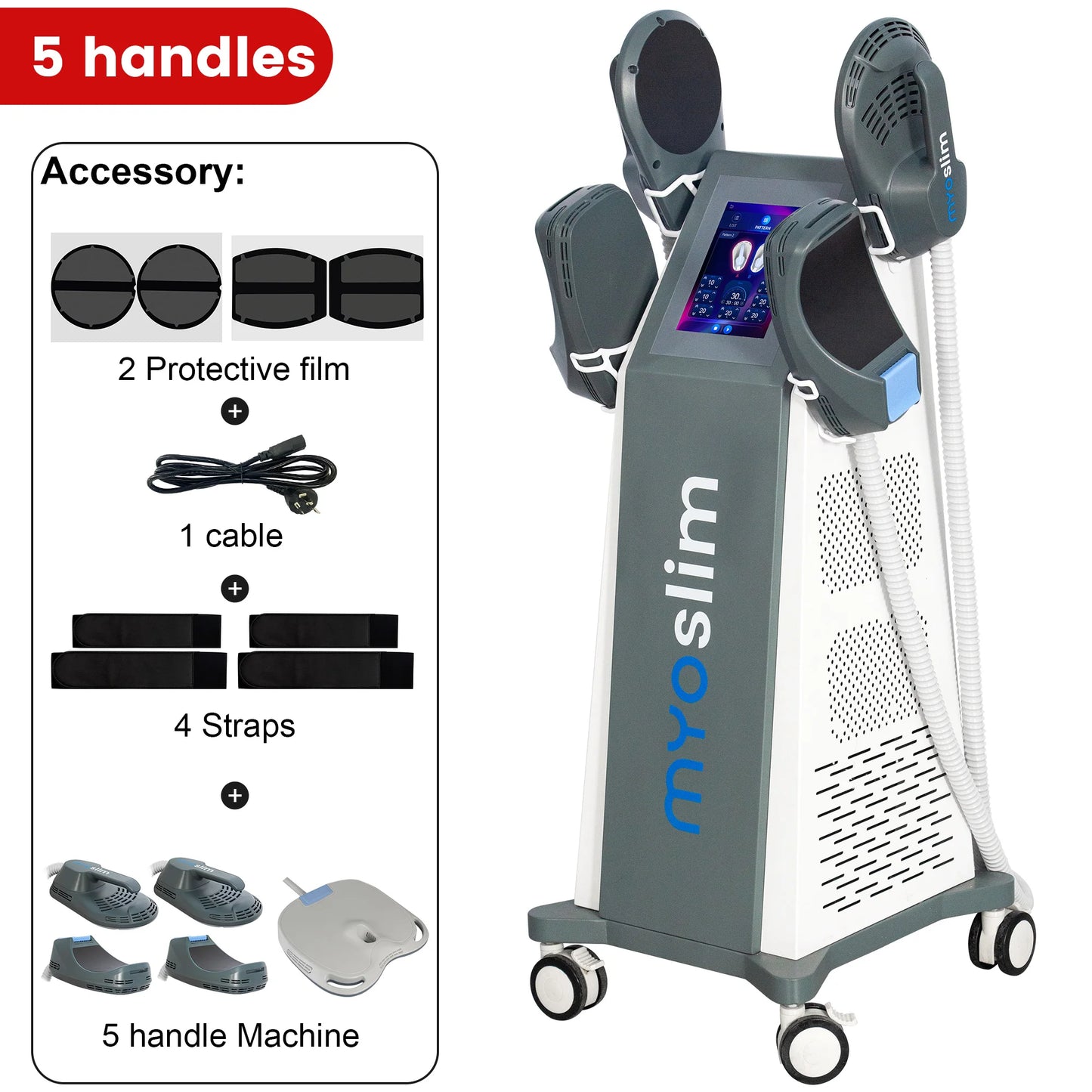 EMS Body Slimming Machine Electrical Muscle Stimulation for Sculpting Fat Burning Weight Control Carving Fitness Equipment