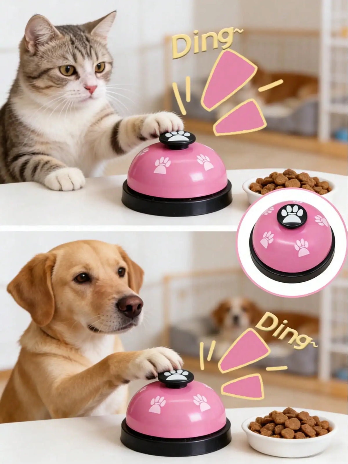 Hanging Dog Potty Training Bells