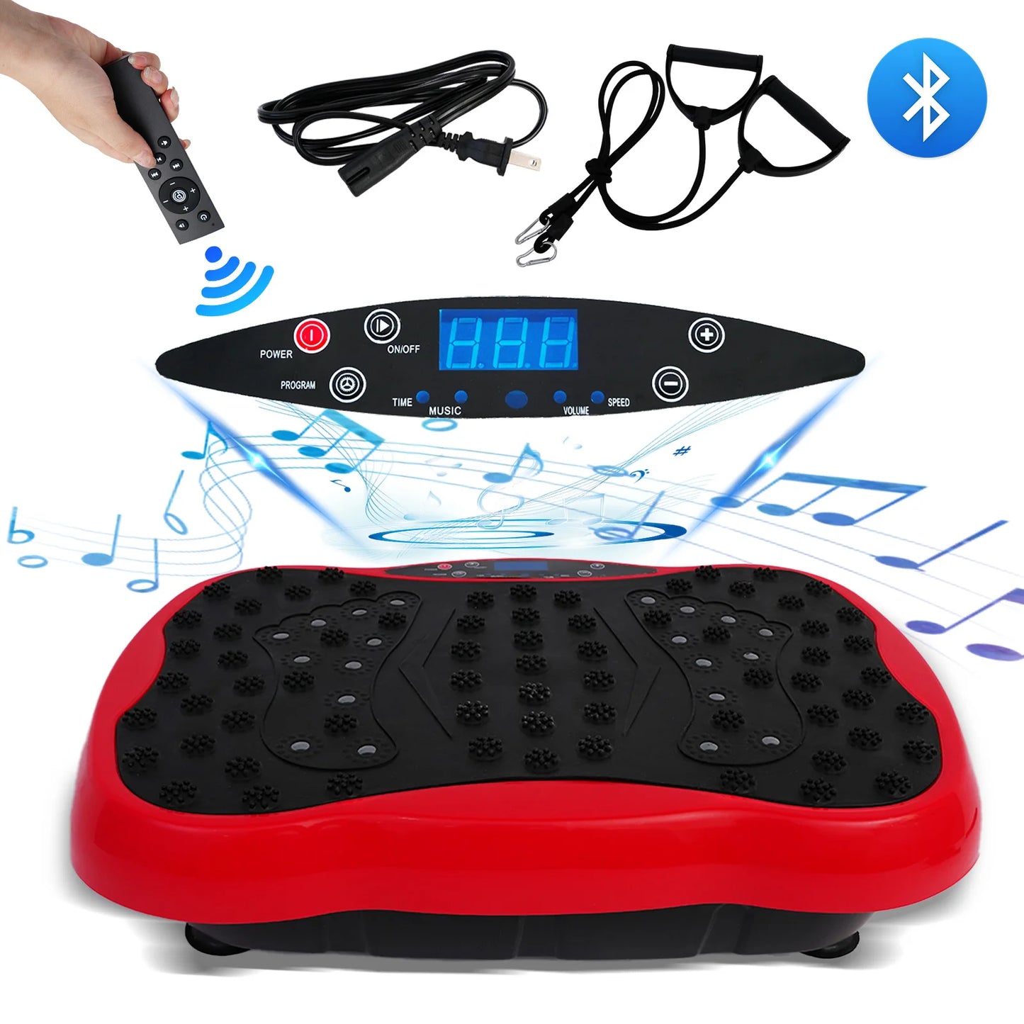 Full Body Vibration Platform Exercise Machine With Remote Control BT