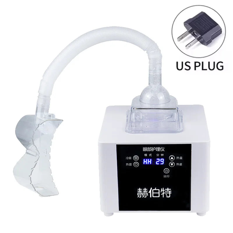 Cold Hot Eye SPA Atomizer Nano Mist Sprayer Portable Eye Steamer Relieve Fatigue Dry Eyes Dark Circles Care
