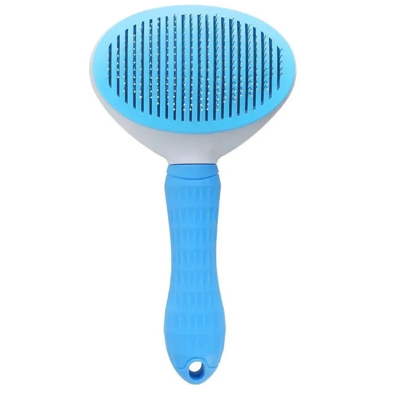 Self Cleaning Grooming Brush For Dogs And Cats Dematting Comb