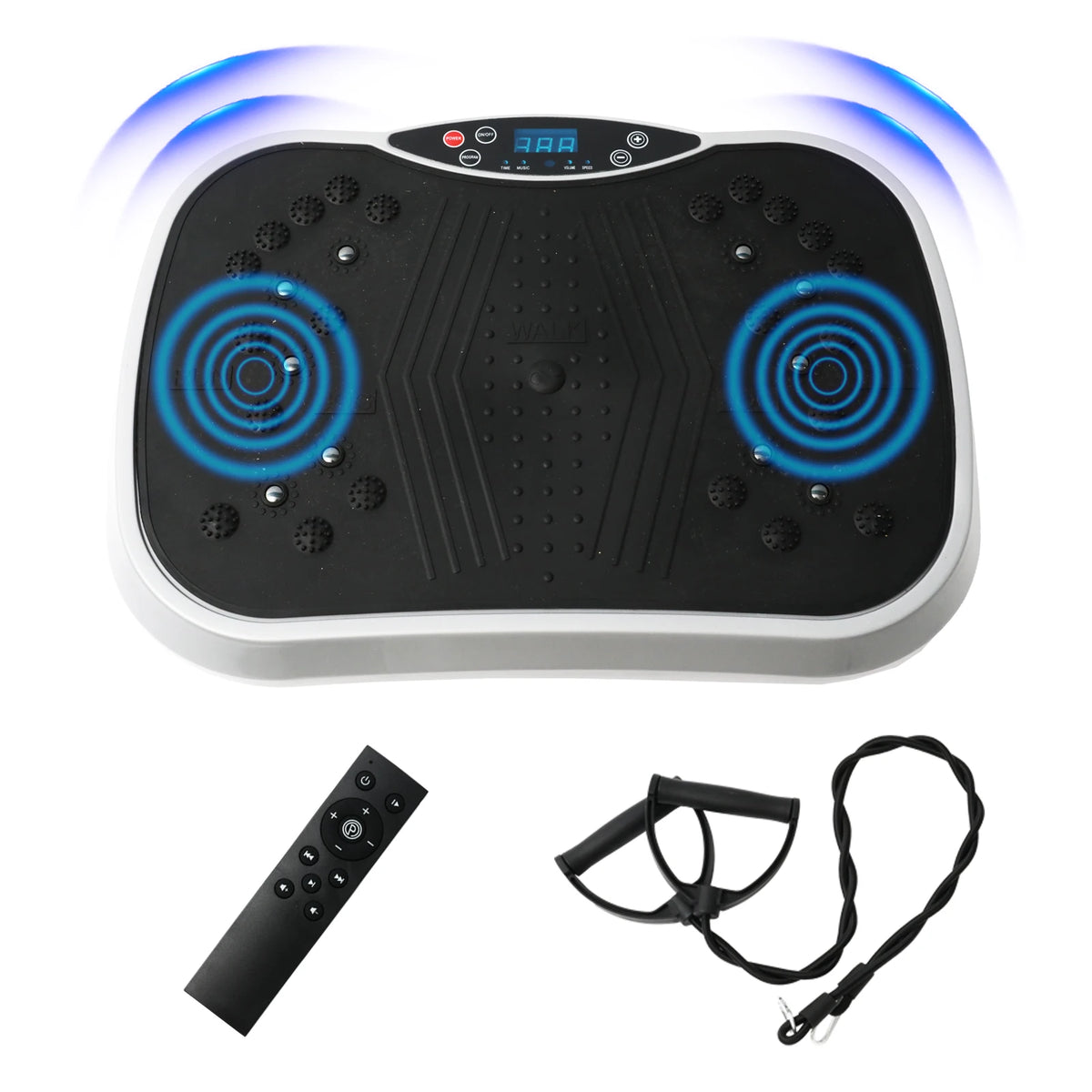 200W Vibration Plate with Remote and Bands