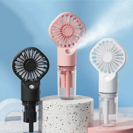 Portable Handheld Water Spray Mist Fan