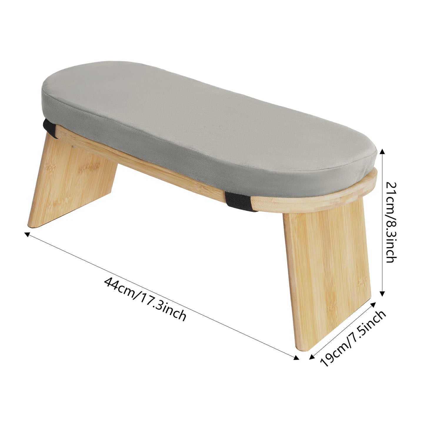 Bymaocar Foldable Meditation Bench For Kneeling Yoga And Prayer