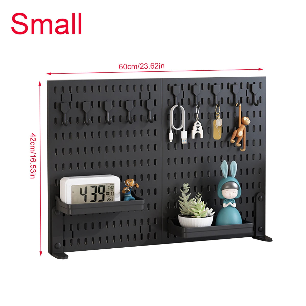 Enjoywood Pegboard Organizer Kit for Home Office Storage