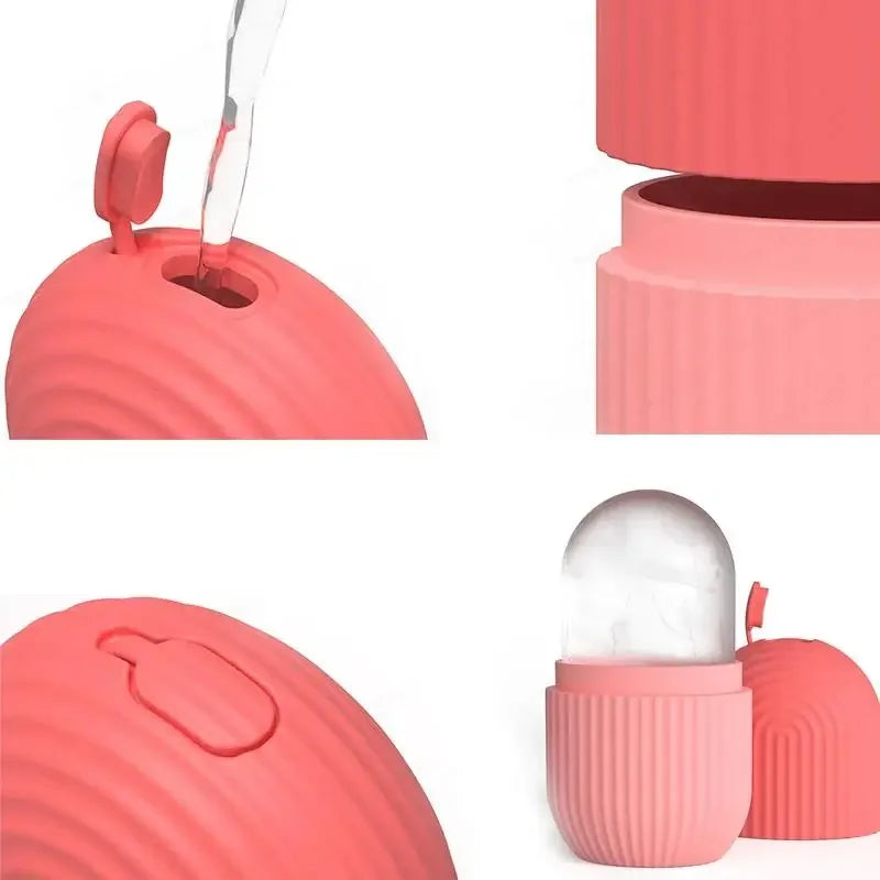SWZ Silicone Ice Ball Massager For Facial Lifting Contouring