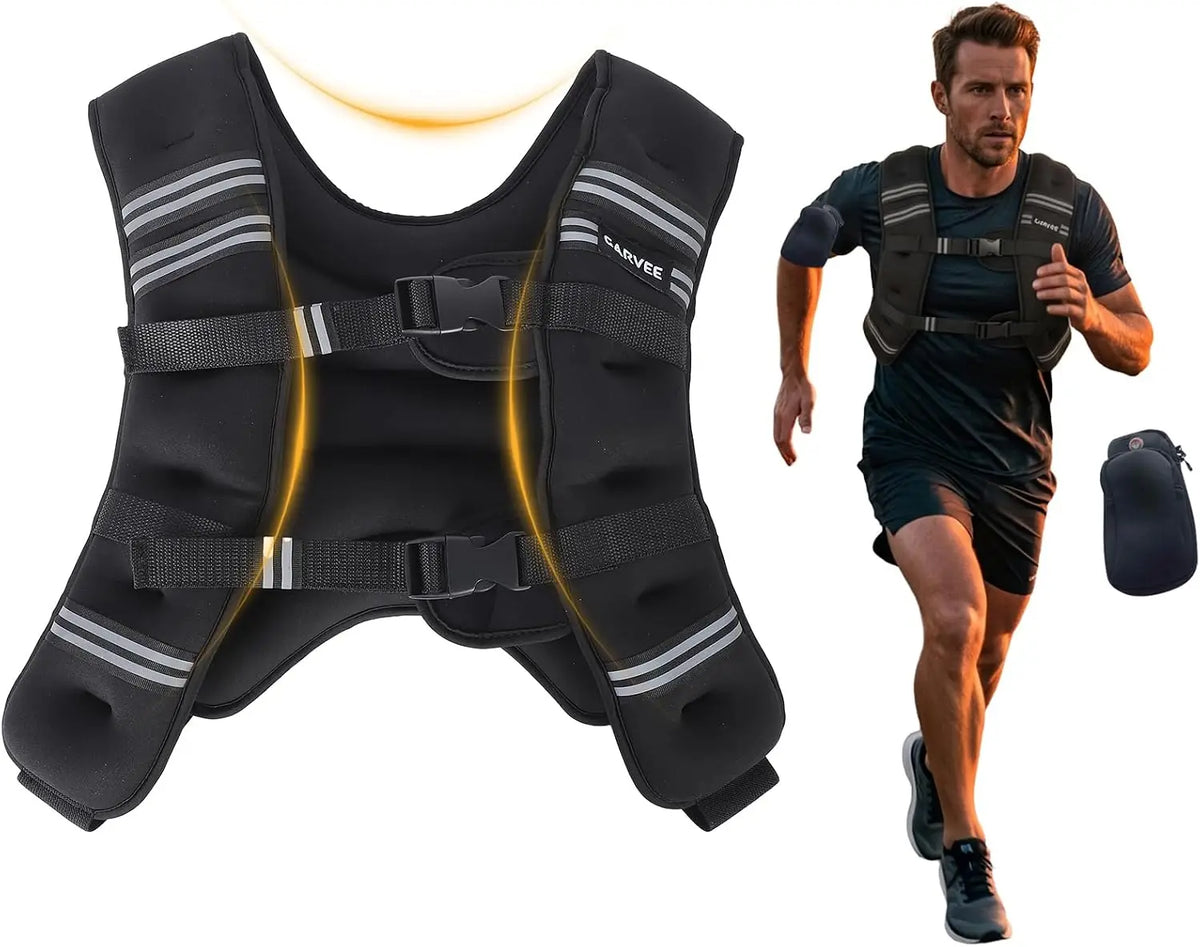 20 lb Weighted Vest for Rucking and Training