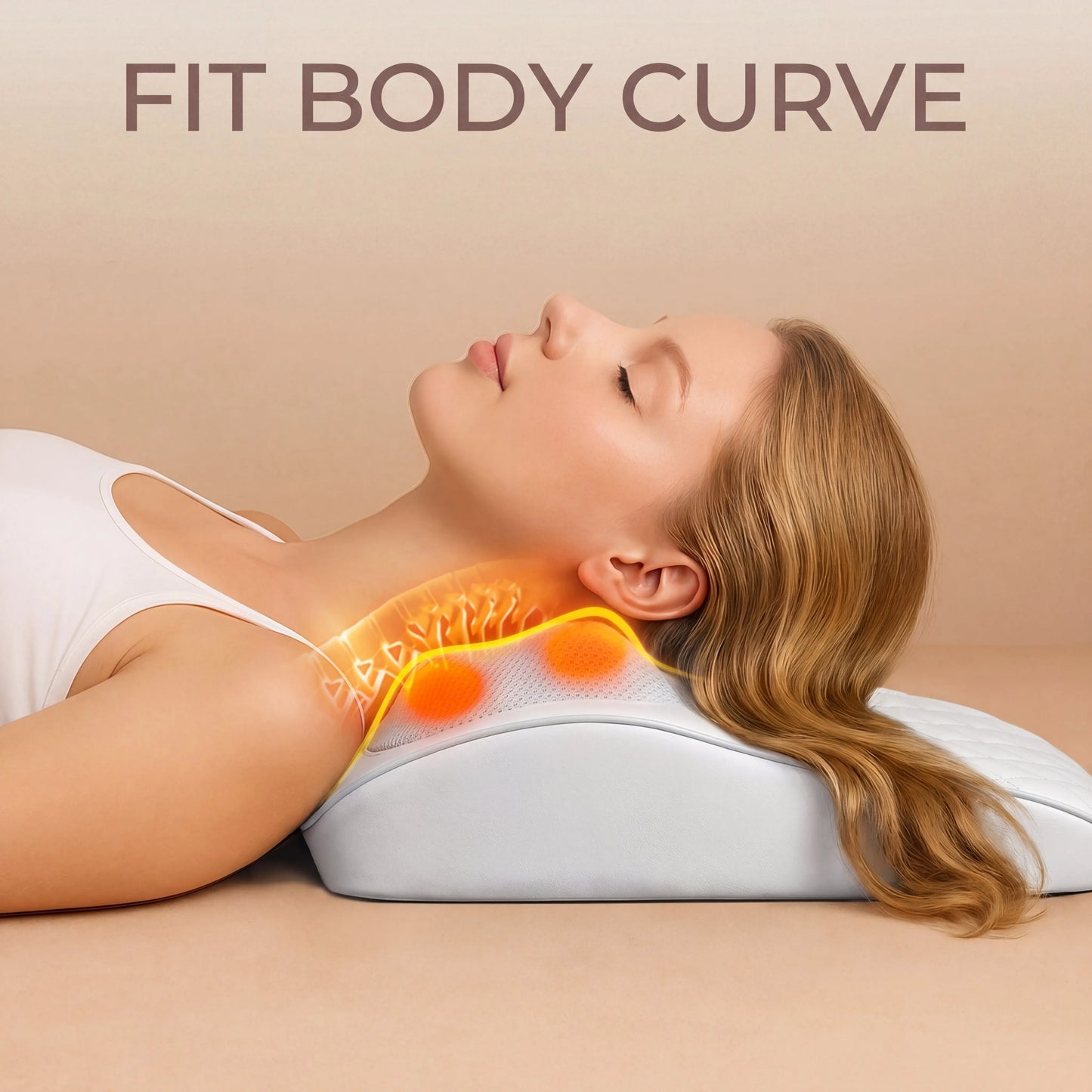 HIMOUTA Back And Neck Massager With Heat And 3D Kneading
