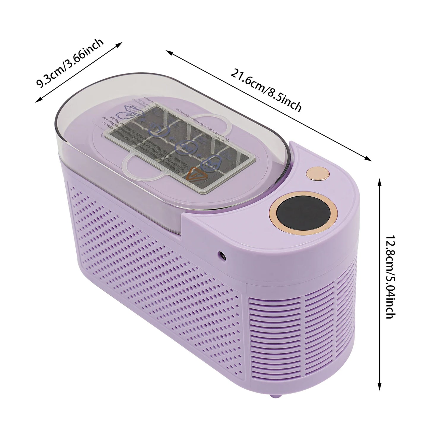 Bymaocar Portable 8-Cube Ice Maker, Fast 10-Minute Ice Car Use