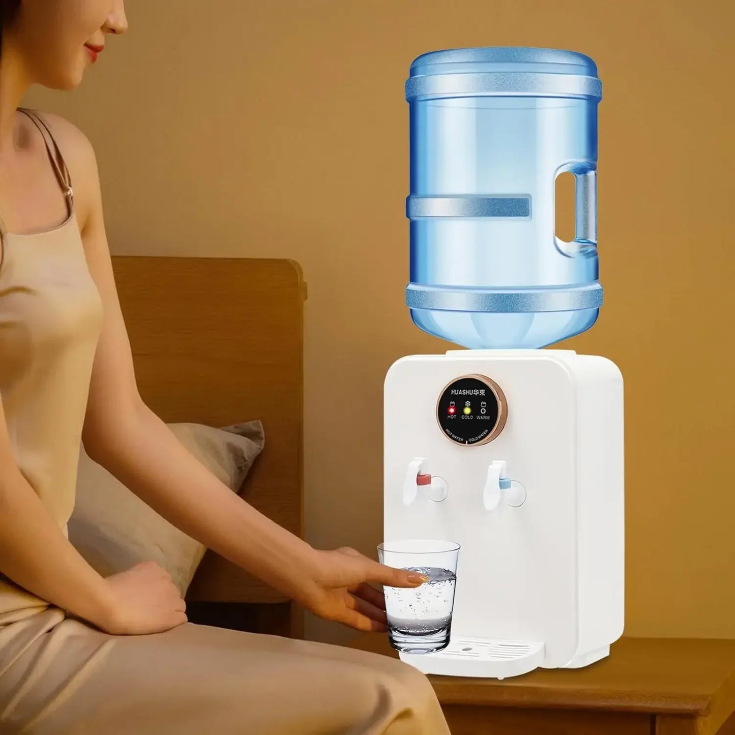 Mini Top Loading Water Dispenser With Hot and Cold Water