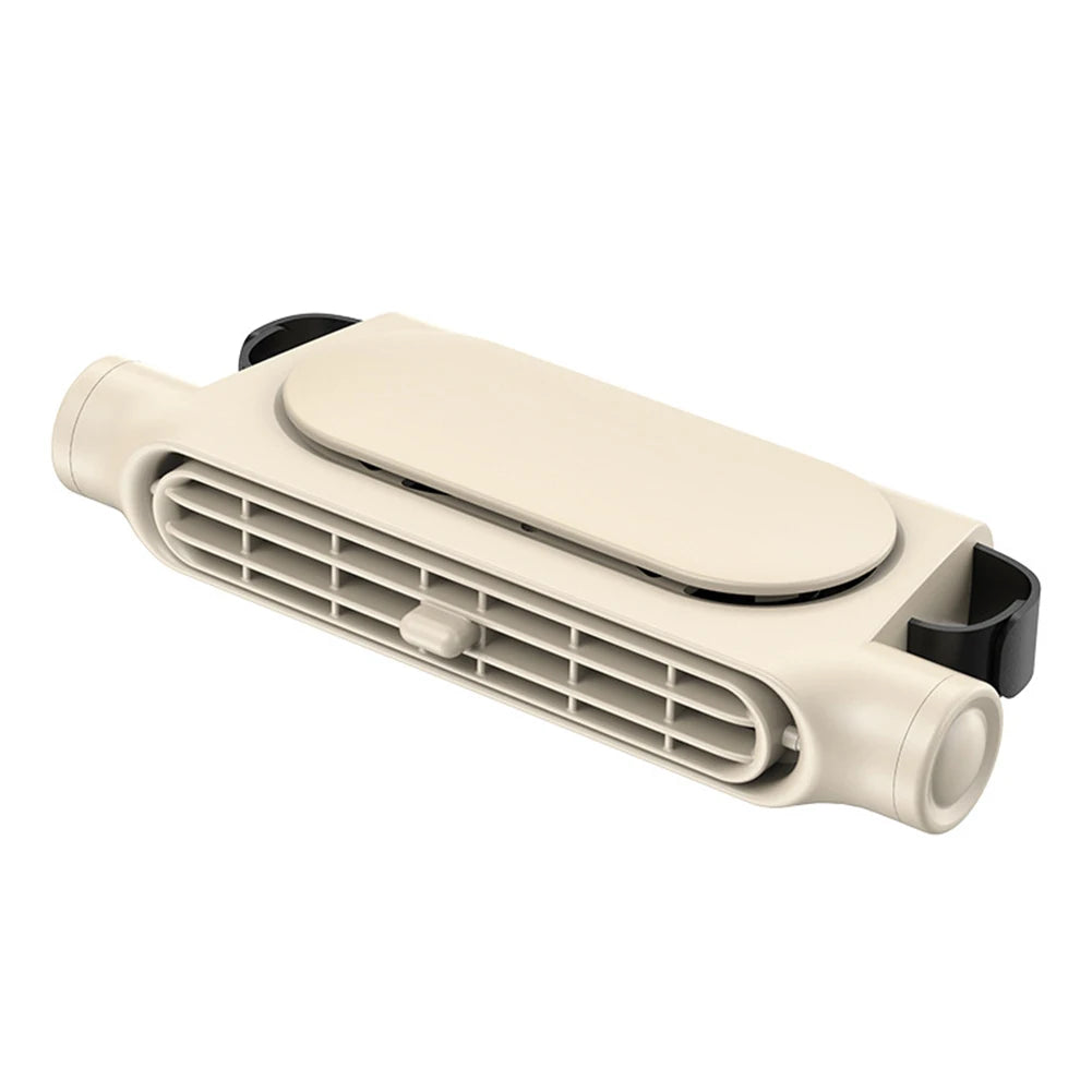 Portable USB Car Seat Fan Headrest Cooling Air Fan For Front Rear Seat Passenger Backseat Cooling Fan Electric Car Interior Fan