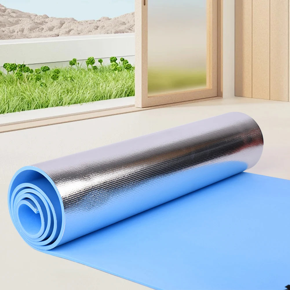Waterproof Yoga Mat With Aluminum Membrane Portable Exercise Mat
