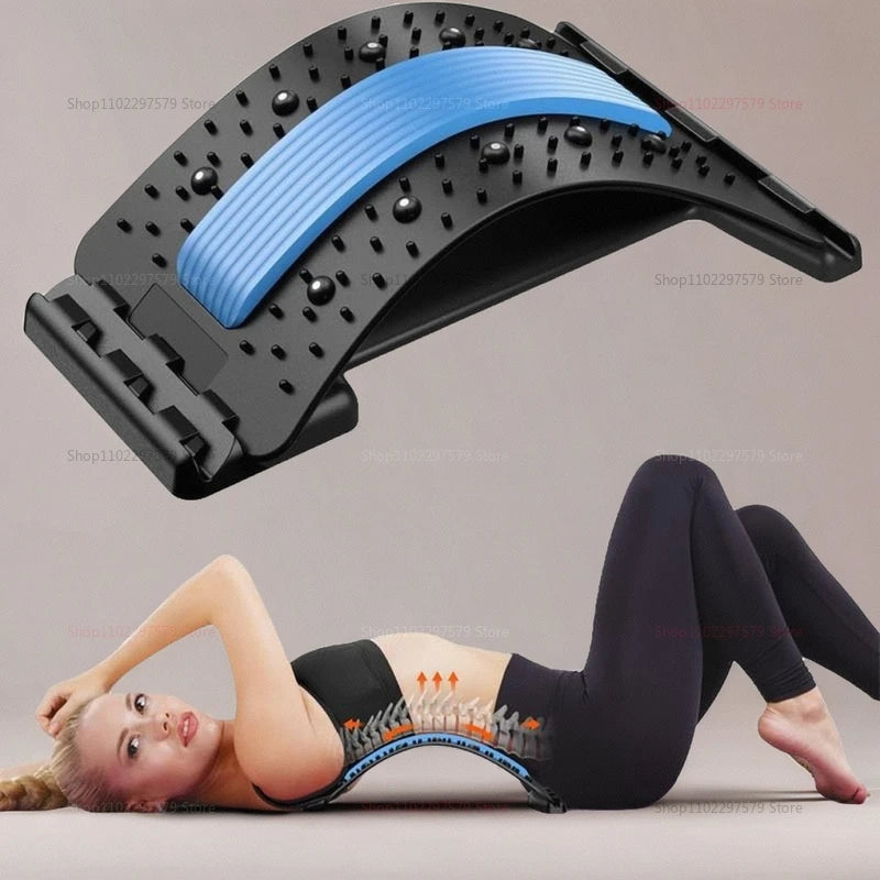 Brangdy Back Stretcher Pain Relief Multi Level Adjustable Massager