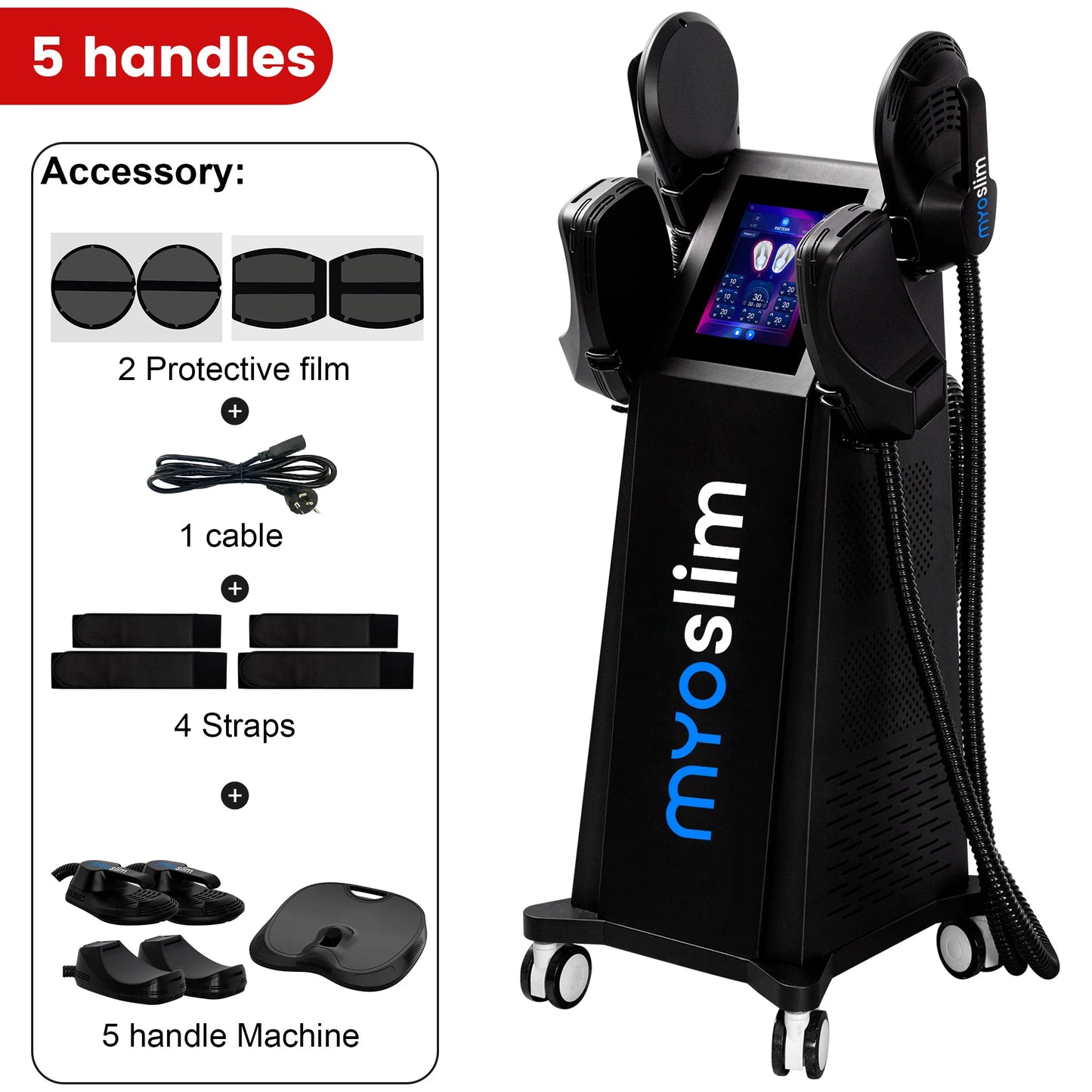 EMS Body Slimming Machine Electrical Muscle Stimulation for Sculpting Fat Burning Weight Control Carving Fitness Equipment
