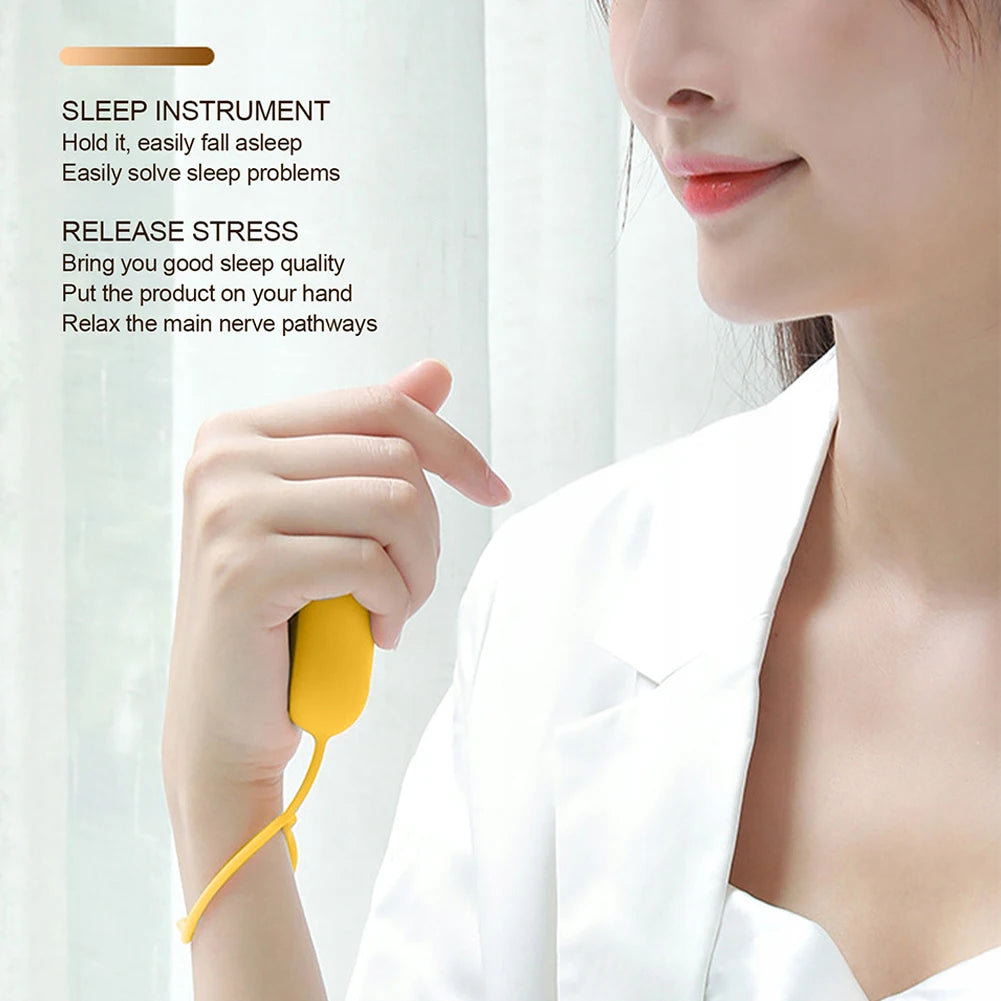 Sleep Aid Machine USB Charging Microcurrent Holding Sleep Instrument Anxiety Pressure Relief Sleep Aid Device for Insomnia Brain