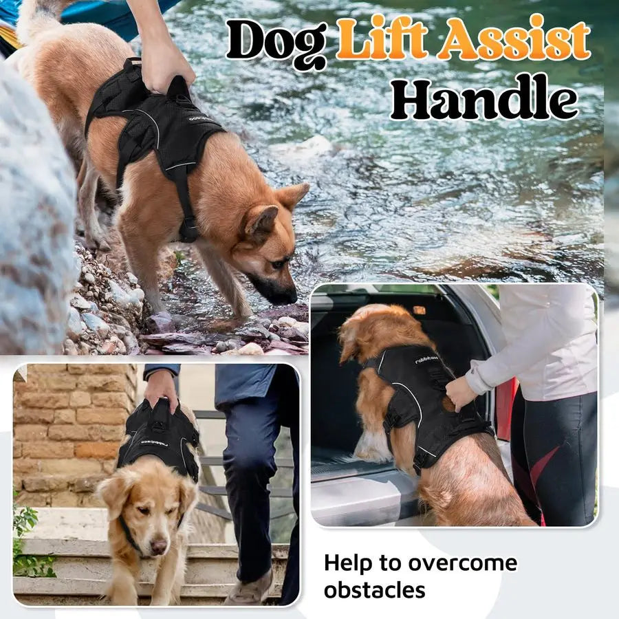 Escape Proof Dog Harness With Soft Padding And Reflective Straps