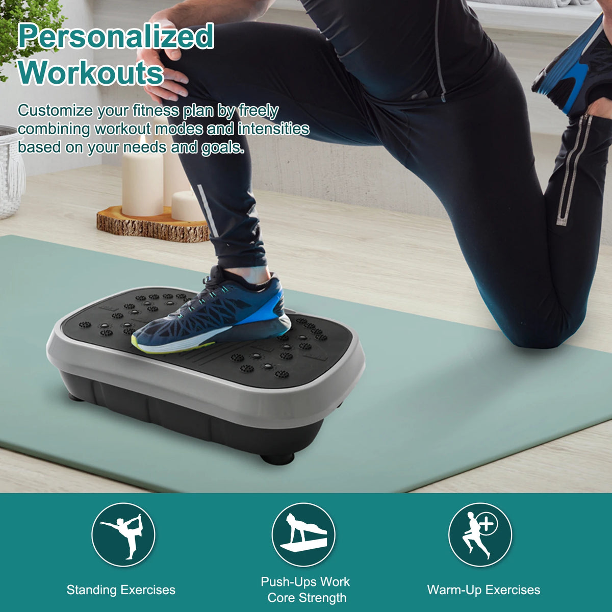 200W Vibration Plate with Remote and Bands