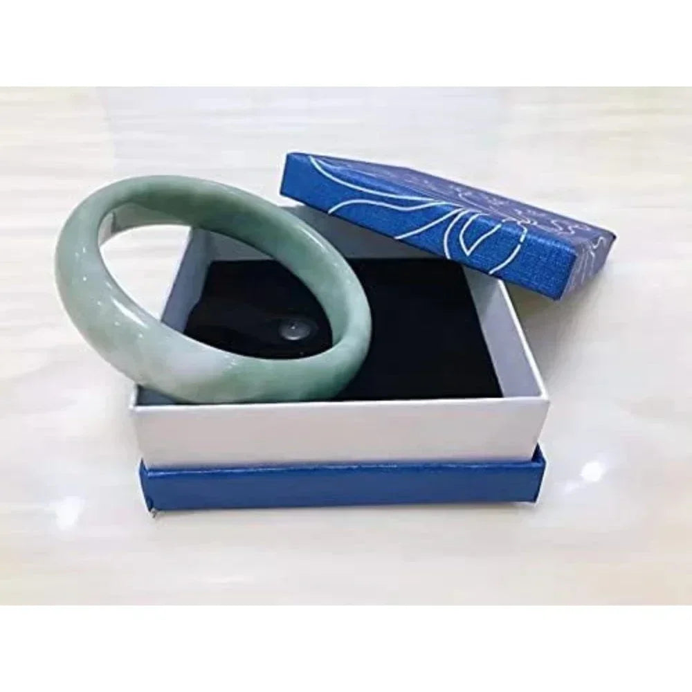 Natural Jade Bangle Bracelet For Women Classic Retro Chinese Style Certificate