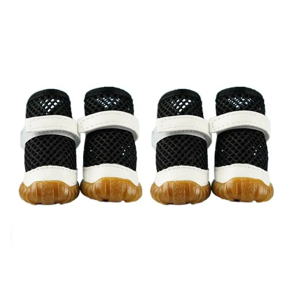 Breathable Dog Net Shoes For Small Dogs Anti Slip Outdoor