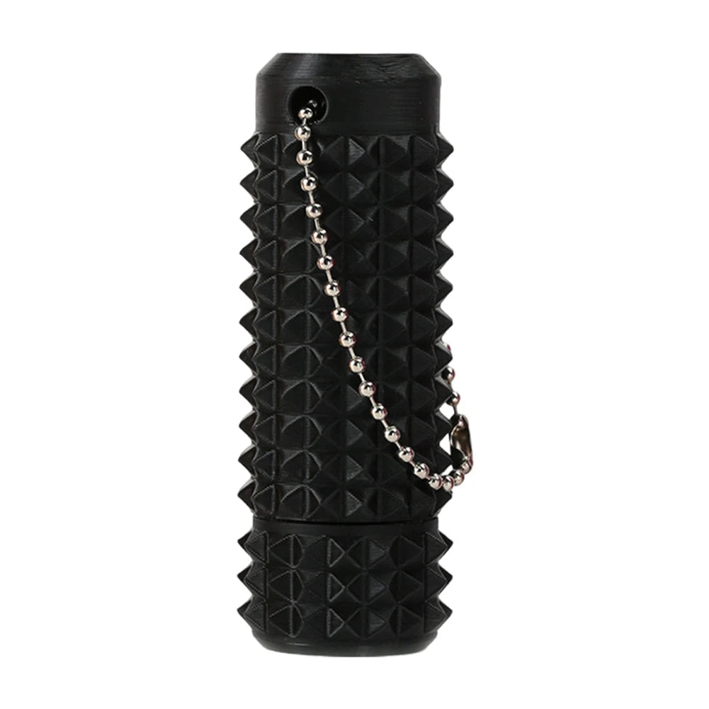 Spiky Grippie Stim Keychain 3D Printed Calming Keychain Roller Spiky Grippie Stim Keyring for  and Boost Focus