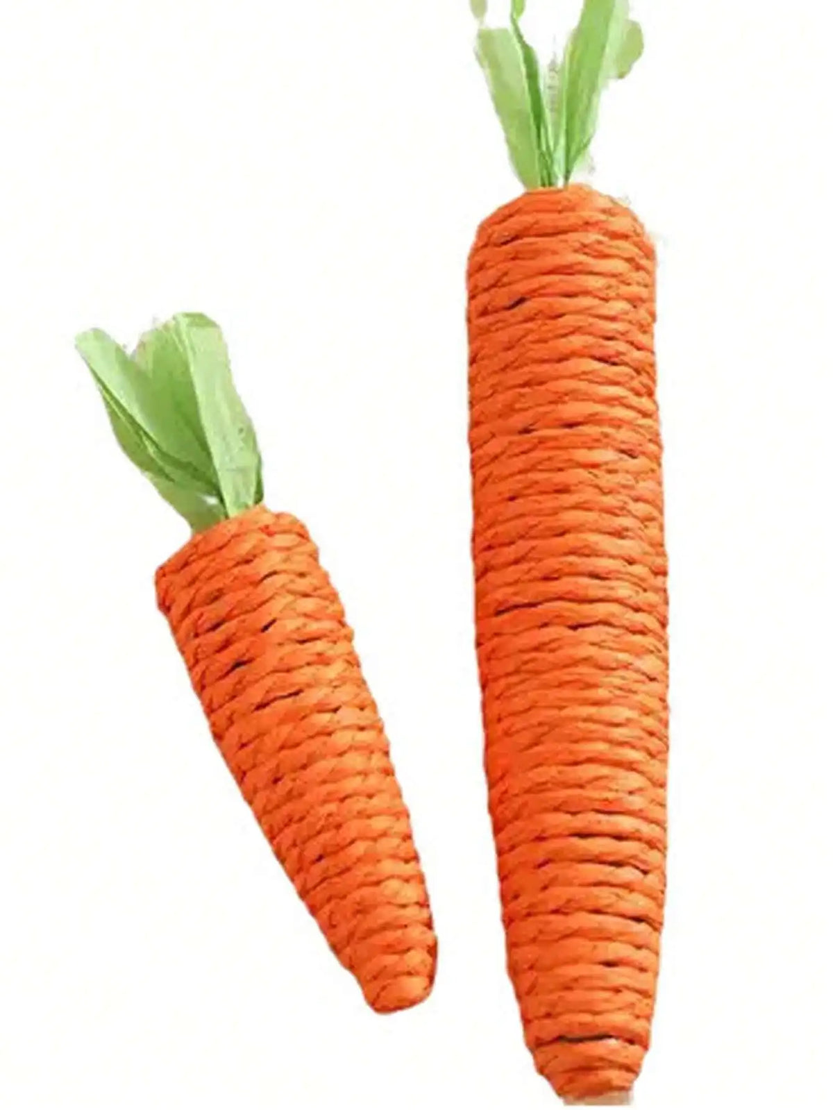 Carrot Paper Rope Cat Chew Toy