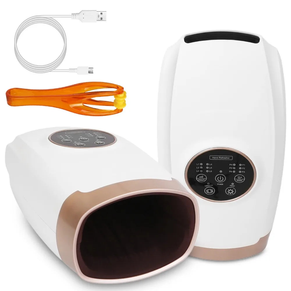 Cordless Hand Massager With Air Compression And Heat