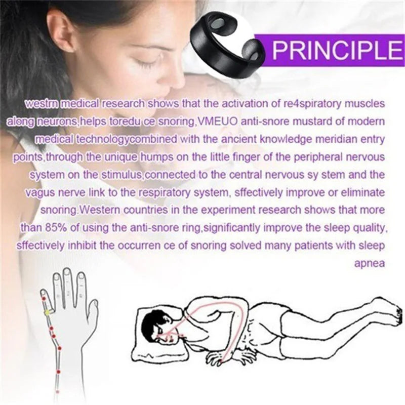 Acupressure Sleep Ring for Quieter Nights